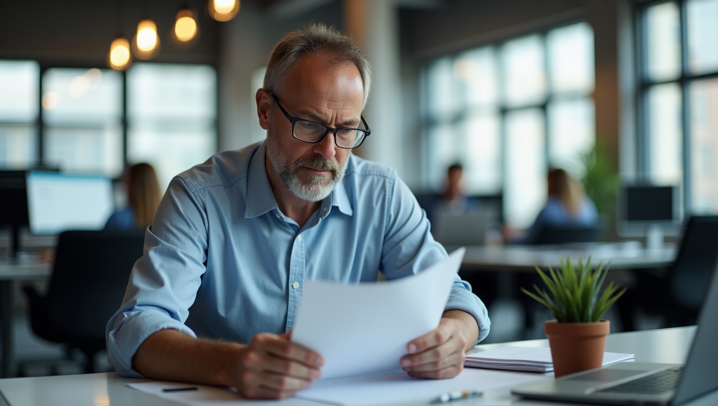 Équipe de comptables professionnels en réunion de travail