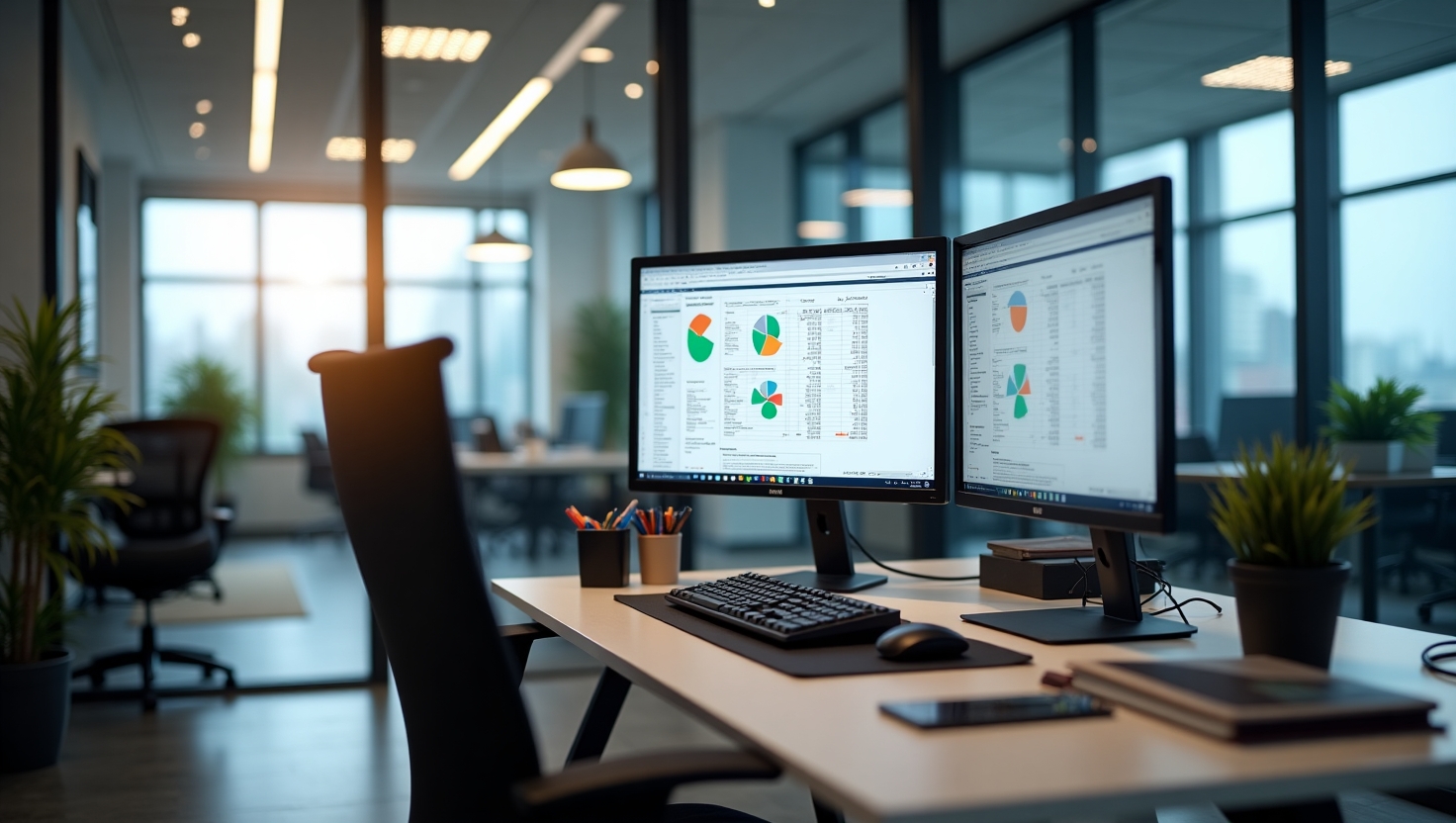 Expert-comptable professionnel à Montréal travaillant sur des documents financiers
